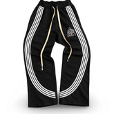 Starseed Studios BLACK / WHITE FRENCH TERRY PANT